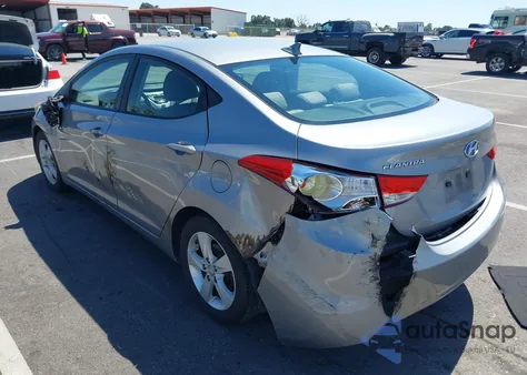 2012 Hyundai Elantra Gls (Ulsan Plant) из США, поврежденный, VIN KMHDH4AE5CU342211